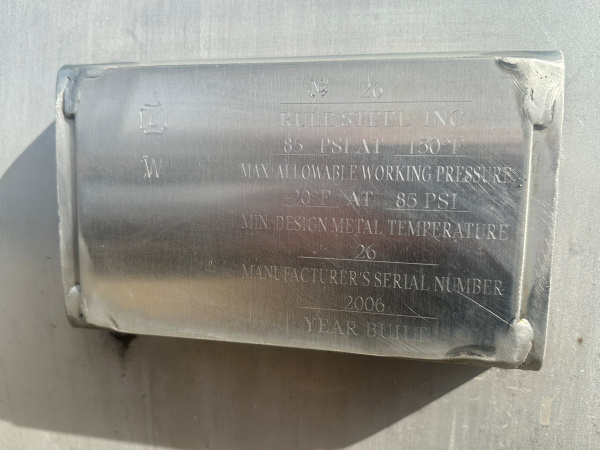 Stainless steel water tank